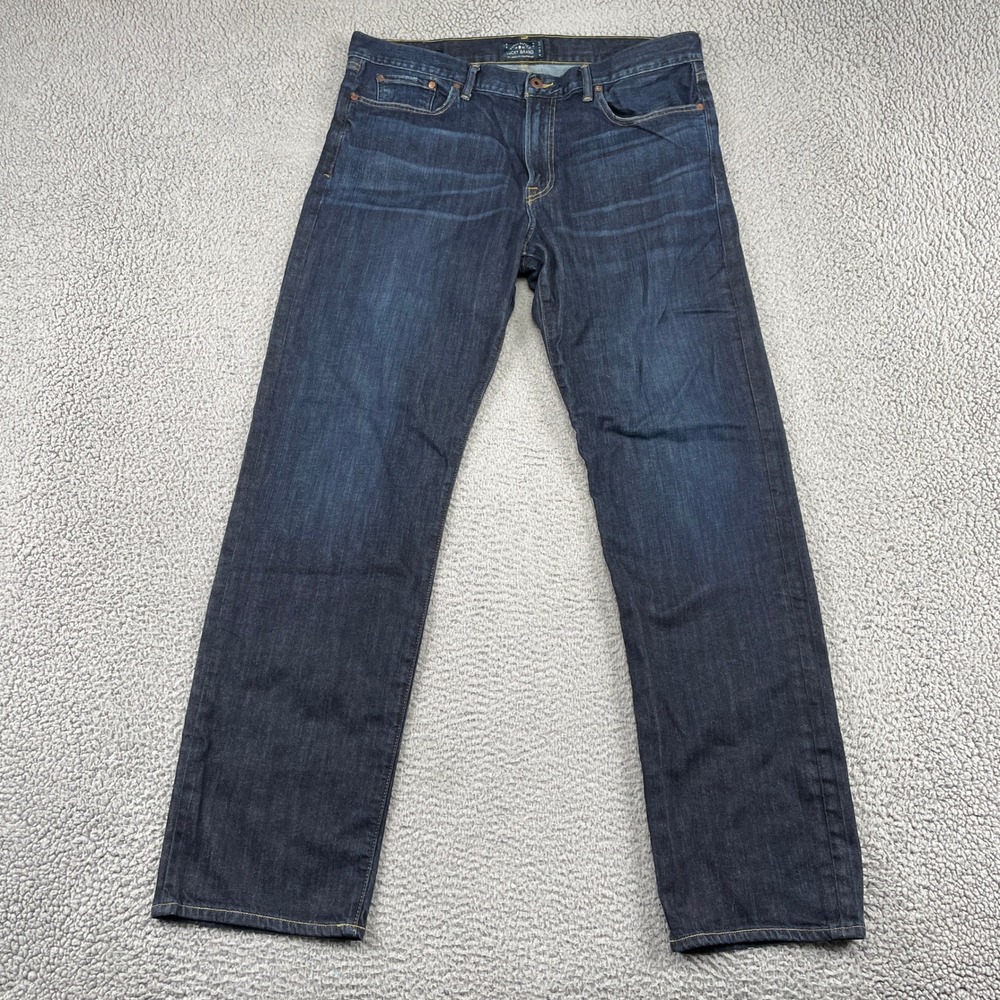 Lucky Brand Jeans Mens 38x34 Blue 363 Vintage Straight Dark Wash Stretch Denim